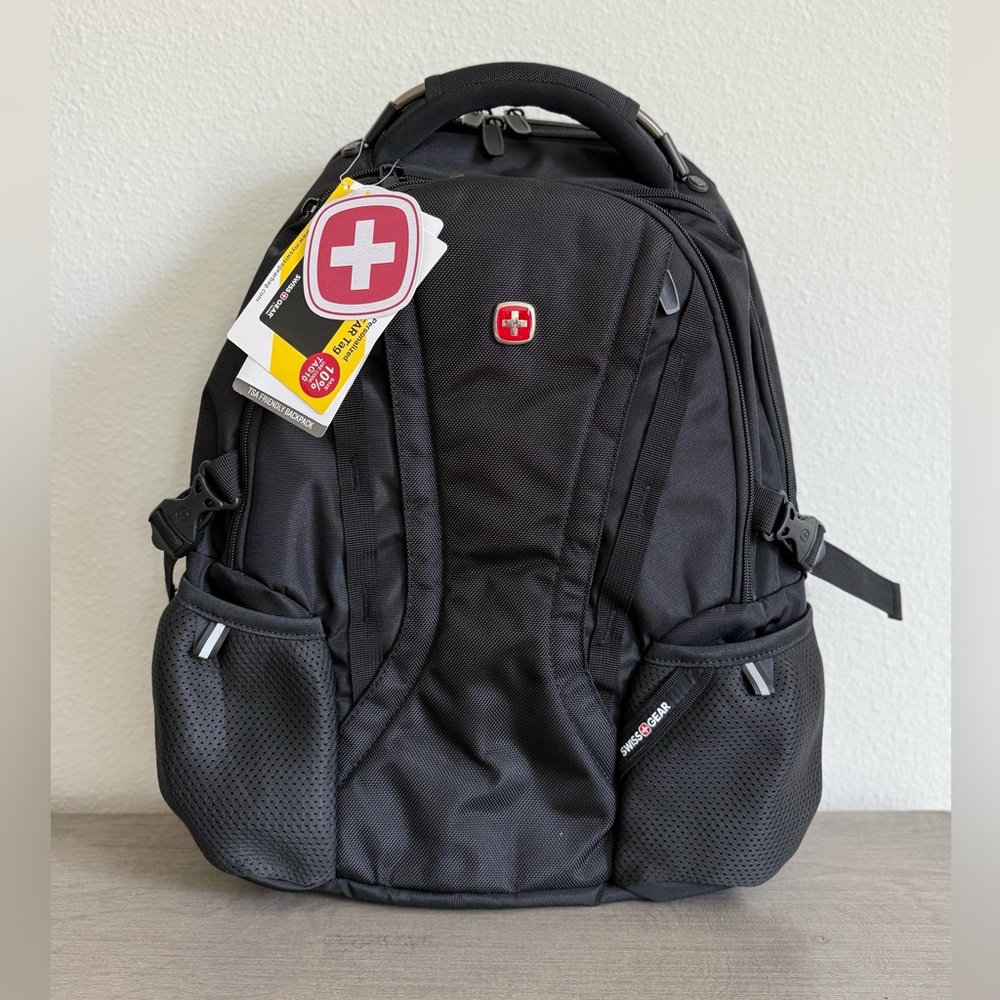 NWT SwissGear All In One Black Backpack